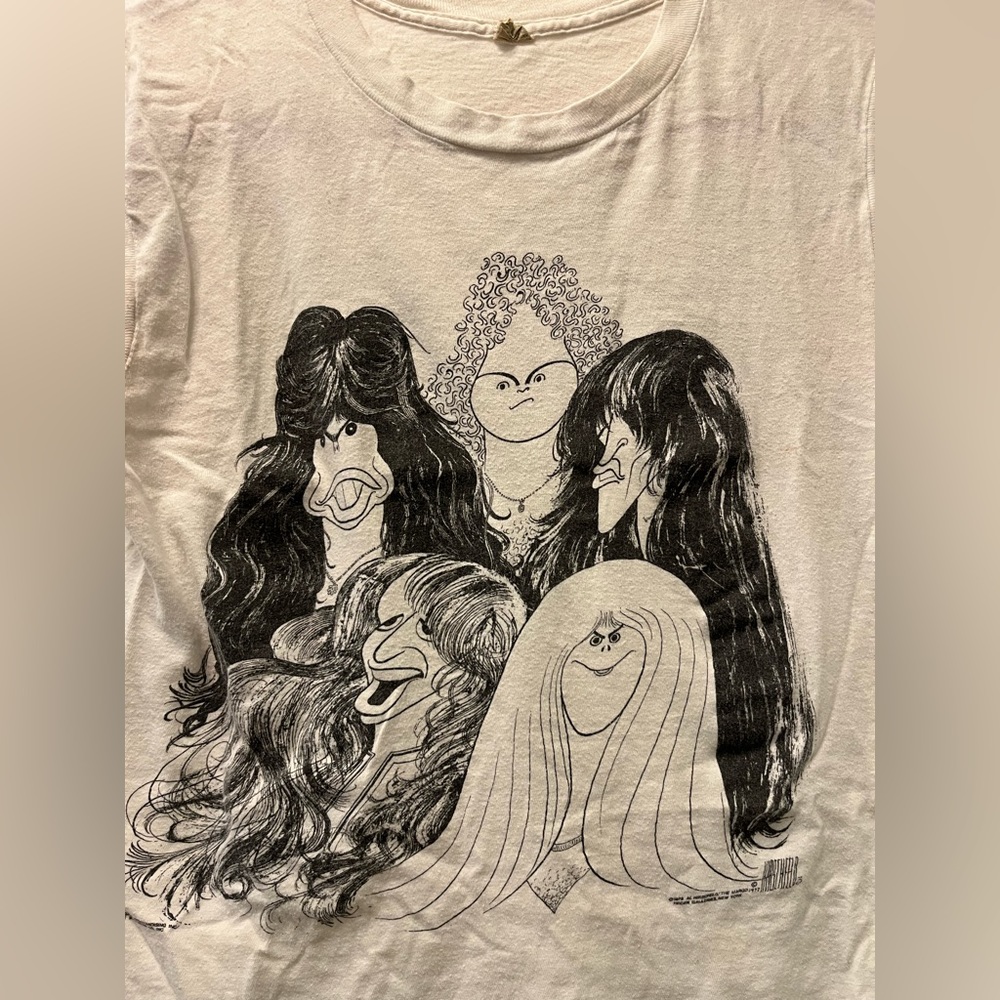 Original Draw The Line AEROSMITH vintage Tank